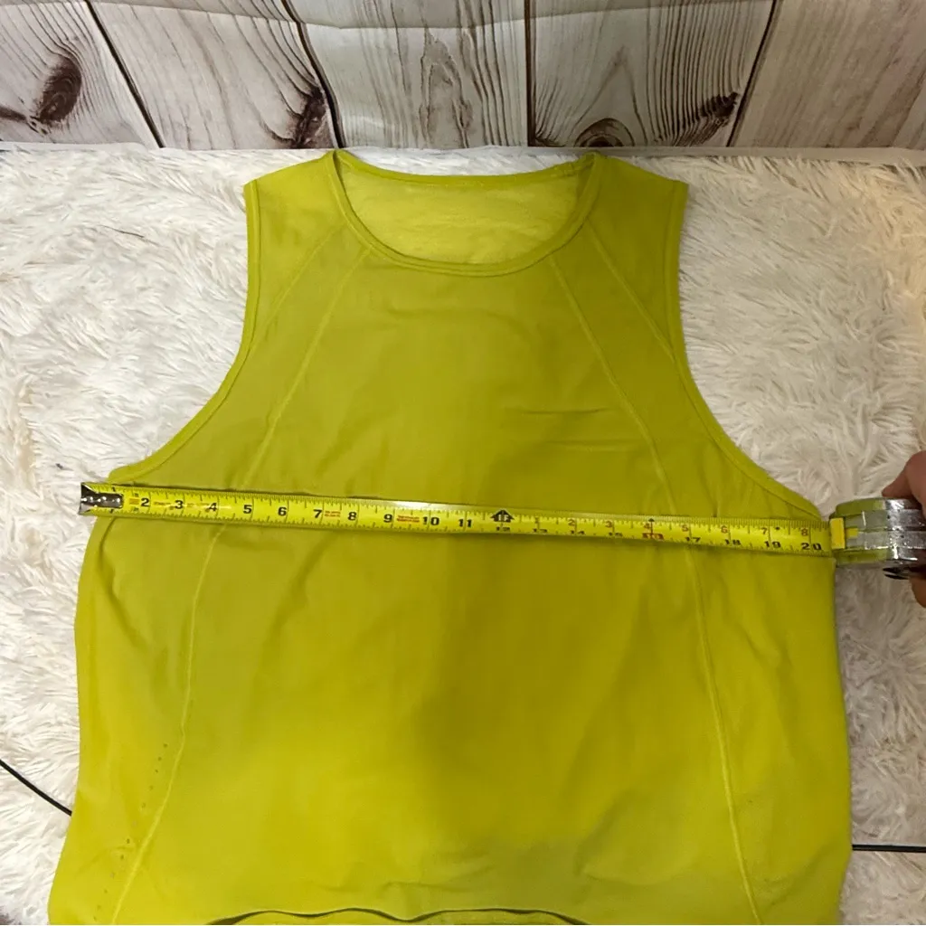 Lululemon Sculpt Tank Yellow Pear - Image 4