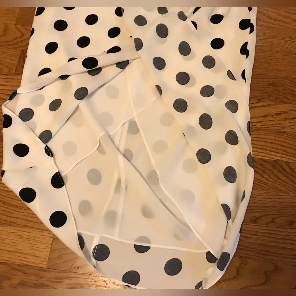 One shoulder Polka dot midi dress size M - Image 9