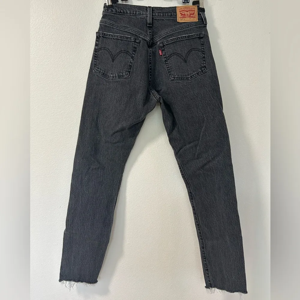 Levi’s 501 Black Button Fly Jeans - Image 2