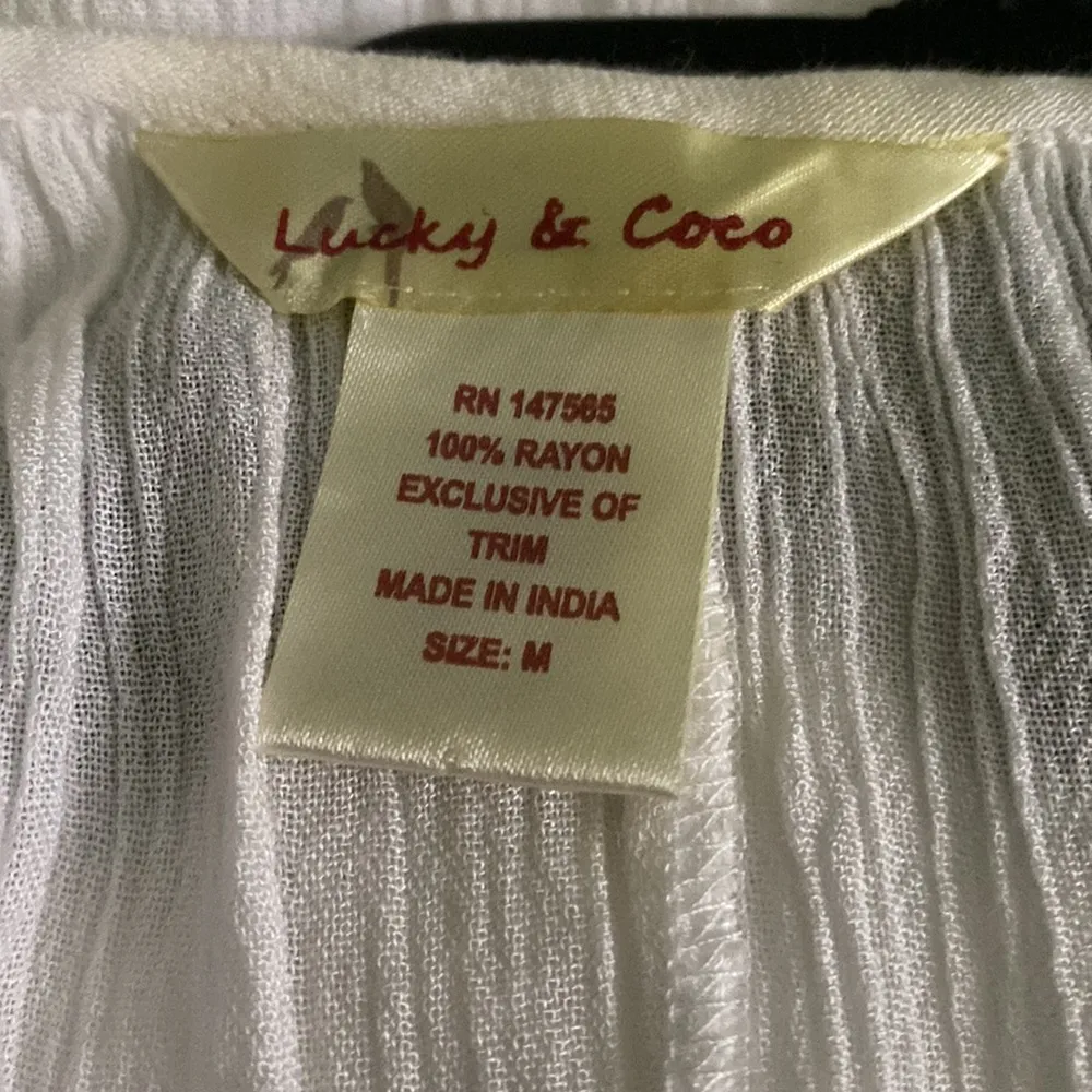 Lucky & Coco White Size M - Image 3