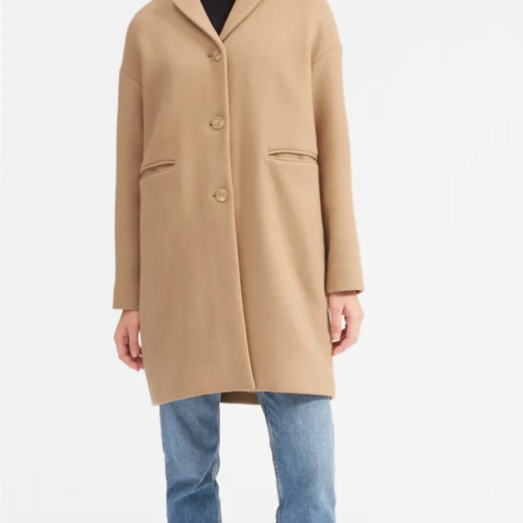 Everlane xxs wool cocoon coat - Image 2