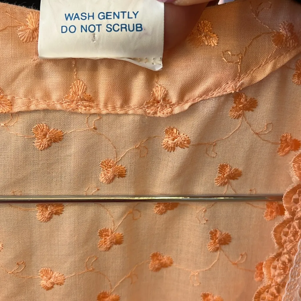 Romantique Sensations peignoir set. Orange Size undefined - Image 5