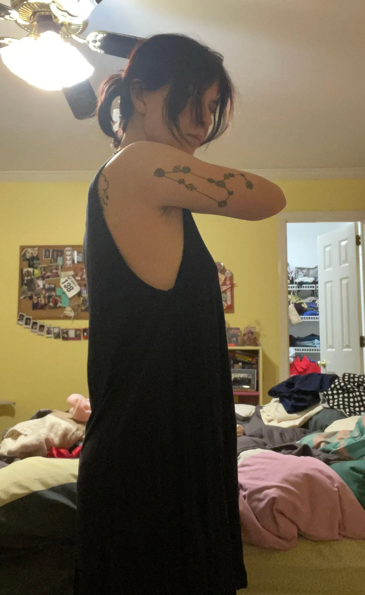 Basics Navy Tshirt Dress - Image 2