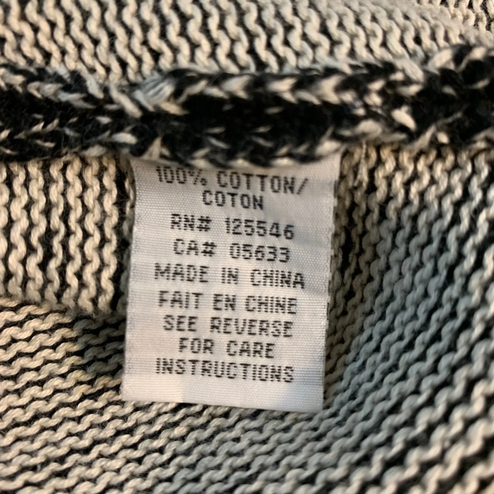 Habitat Clothes to Live In Women Knit V Neck Tunic Sweater Small Artsy Lagenlook Black - Image 4