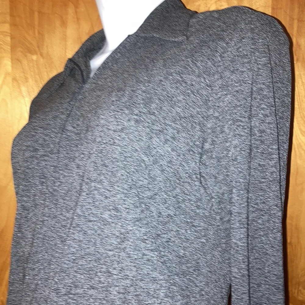 Willi Smith Heather Gray  Collection Zip Up Jacket Top Size Small - Image 7