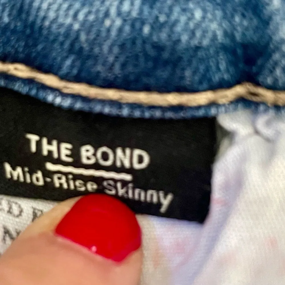 Blank NYC The Bond light wash mid rise skinny jeans - Image 9