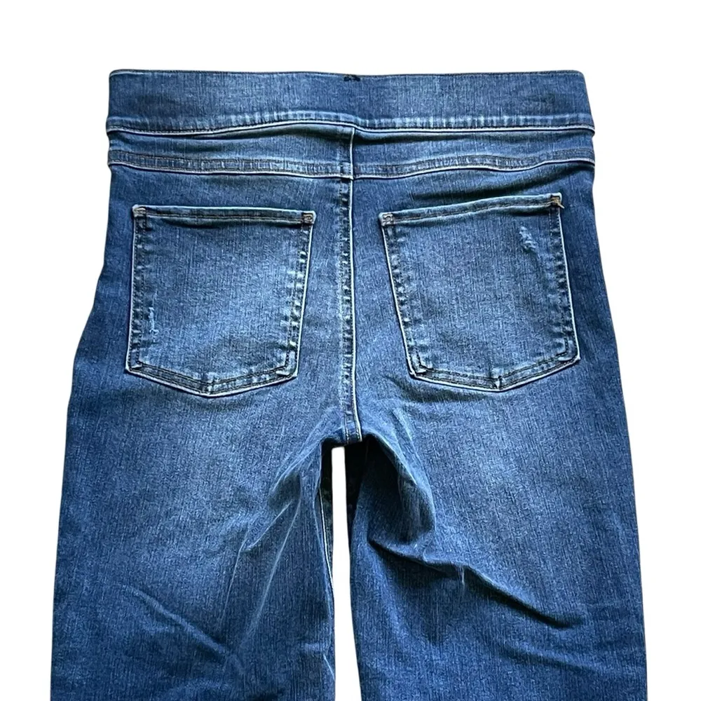 Spanx Distressed Skinny Jeans Women’s Size S Tummy Shapping Panel High Rise - Image 6