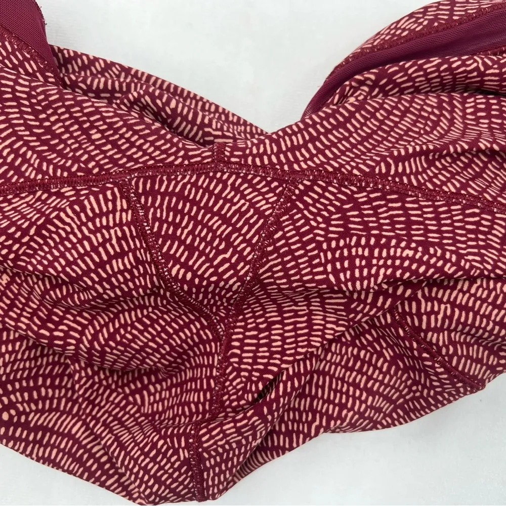 CALIA by Carrie Underwood Womens Energize High Rise Tight Leggings S Red - Image 8