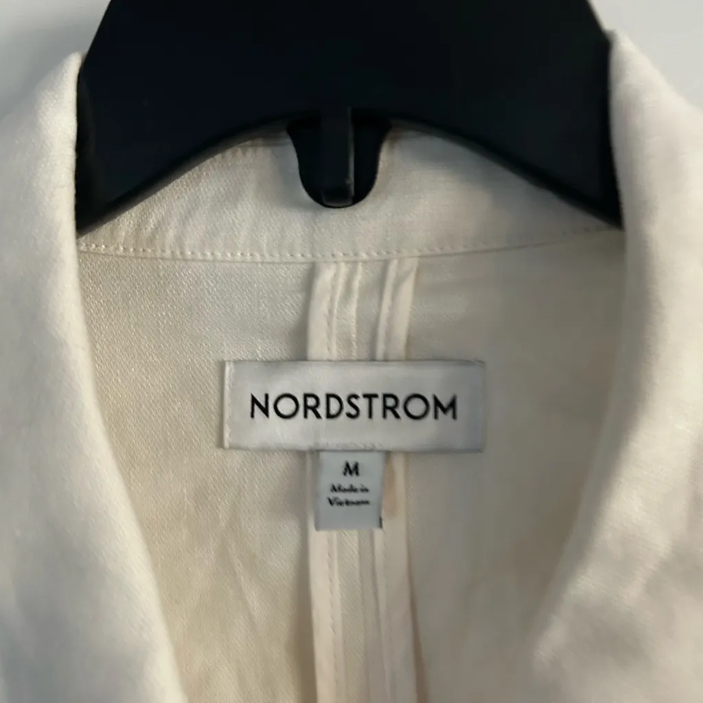 Nordstrom  Sleeveless Linen Blazer - Image 3