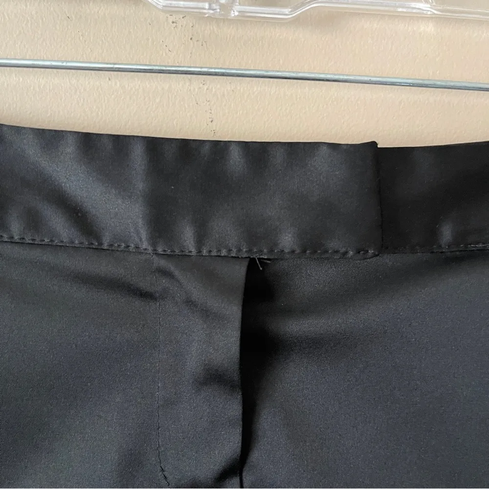 MANDEE | Black Satin Dress Shorts Sz 9 - Image 2