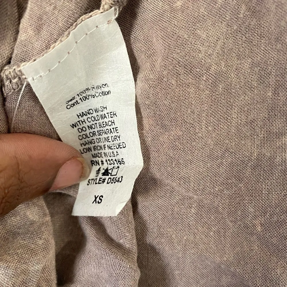 Altar’d state taupe pink undertone sleeveless dress - Image 6