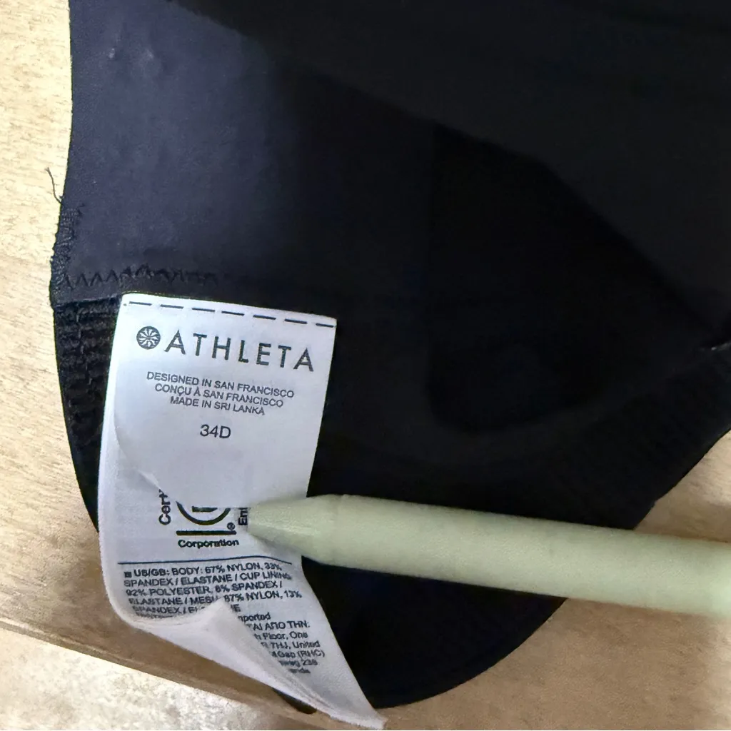 black athleta bra - Image 3