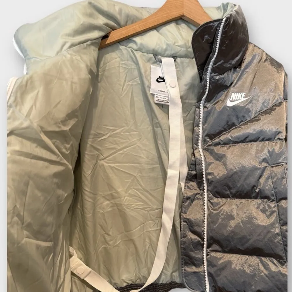 NIKE Sportswear Therma-fit City Series Shine Puffer Jacket Size XS - Image 7