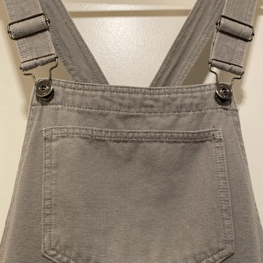 BDG Urban Outfitters Sage Green Overall Dress Size XS - Image 3