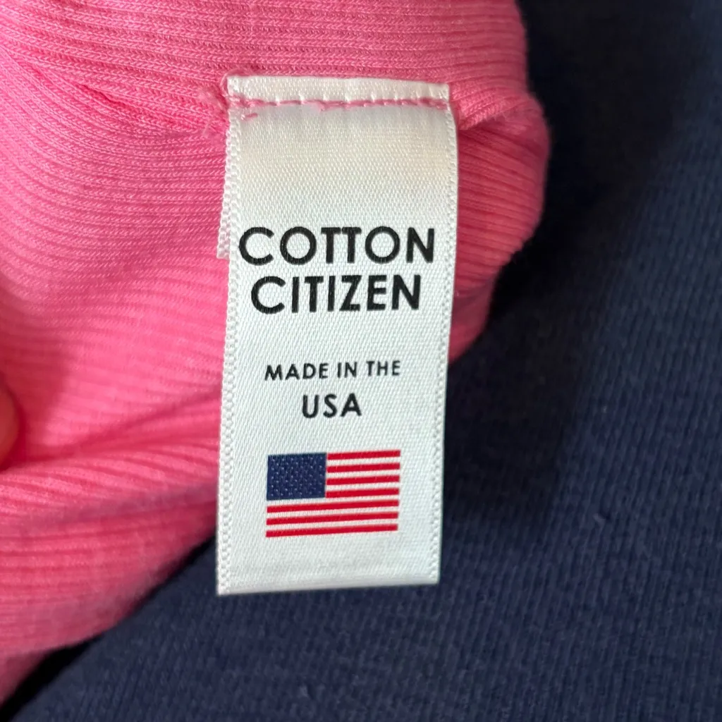 Cotton Citizen revolve Ribbed Sweater Knit Stretch Pull On Midi Skirt Pink Sz xs - Image 11