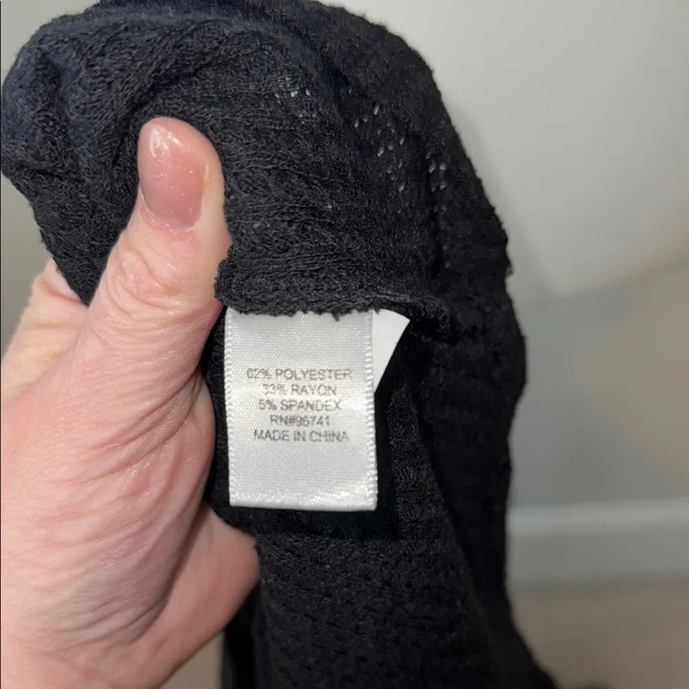 Truself Black Faux Button - Image 3