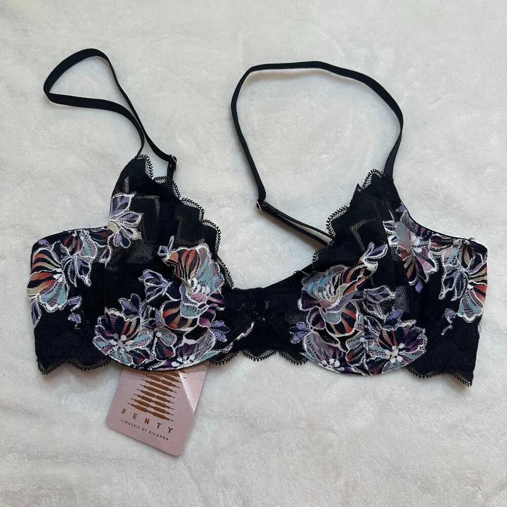 NEW Fenty Savage X Bra sz 34C Zig Zag Zen Bra - Image 6