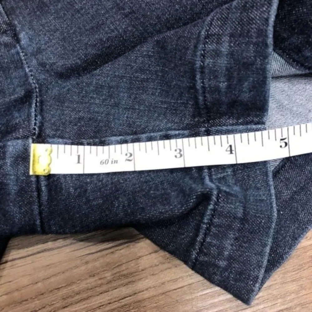 The Limited 917 Stretch Denim Shorts Size 4 Pocket Zipper Stretchy Spring Summer - Image 8