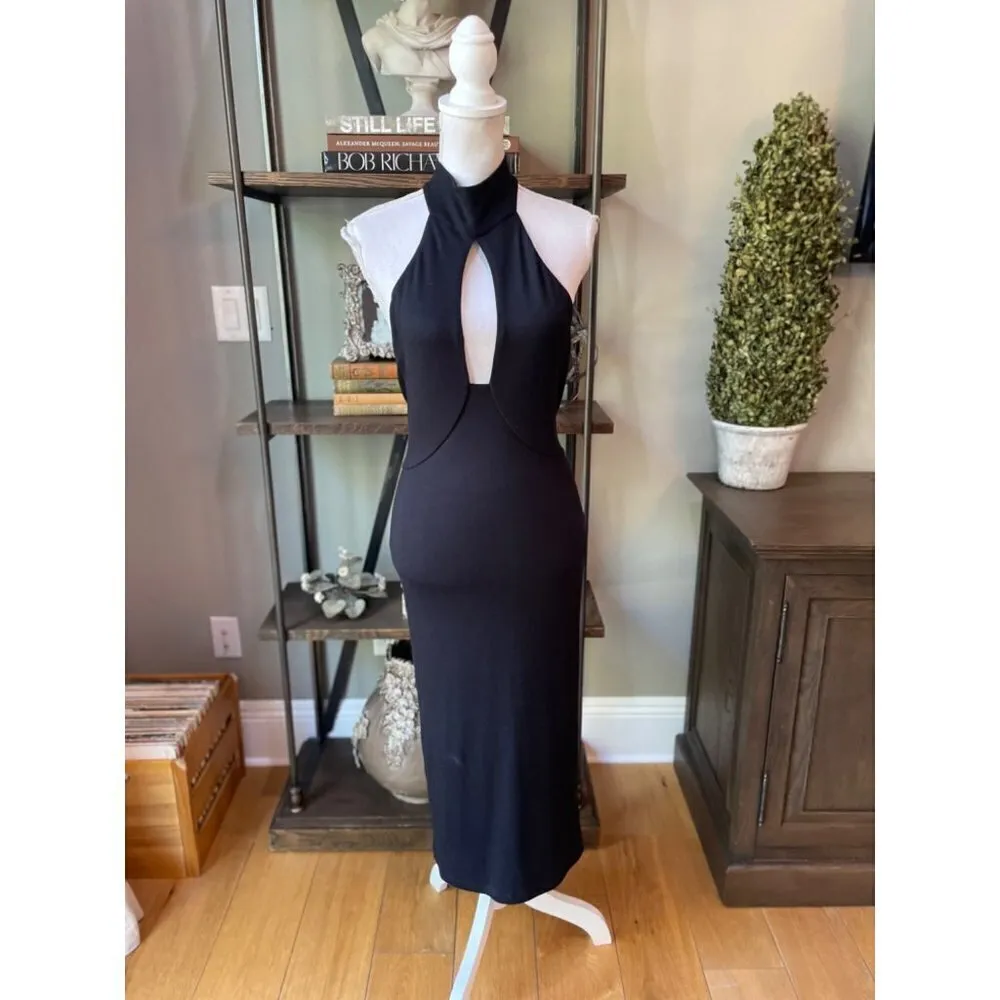 Alix NYC Milla Dress Black Womens Size Large - Image 4