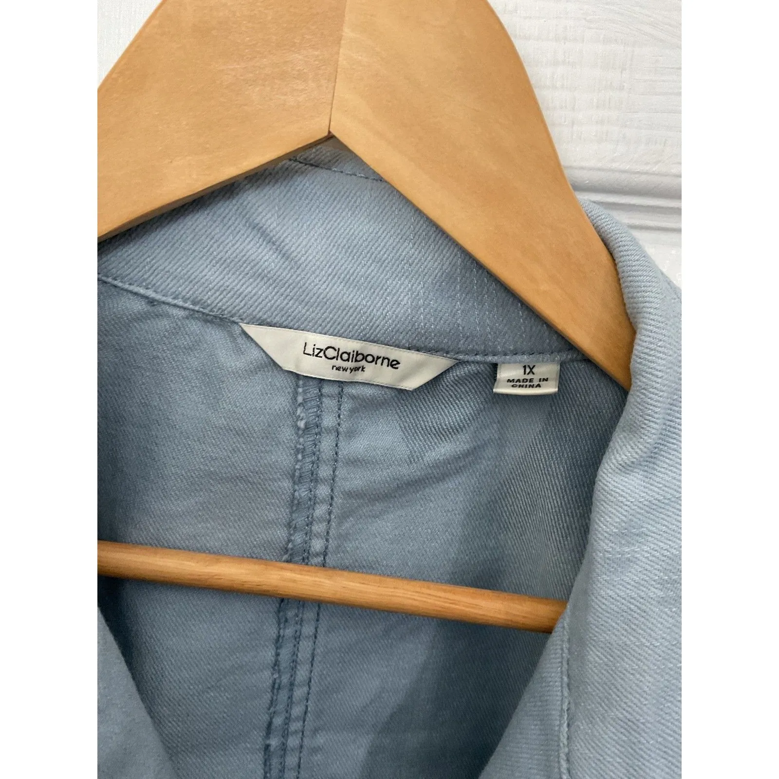 Liz Claiborne Women's Light Blue Casual Jacket - Image 3