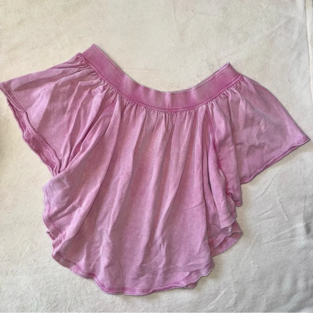 NWOT Free People Pink Kiss Me Off the Shoulder top size XS - Image 3