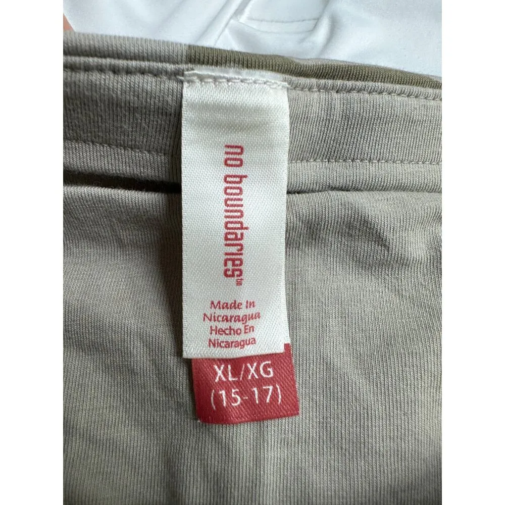 Vintage No Boundaries Tube Top Women XL Camo Built in Bra Y2K 90s Grunge - Image 5