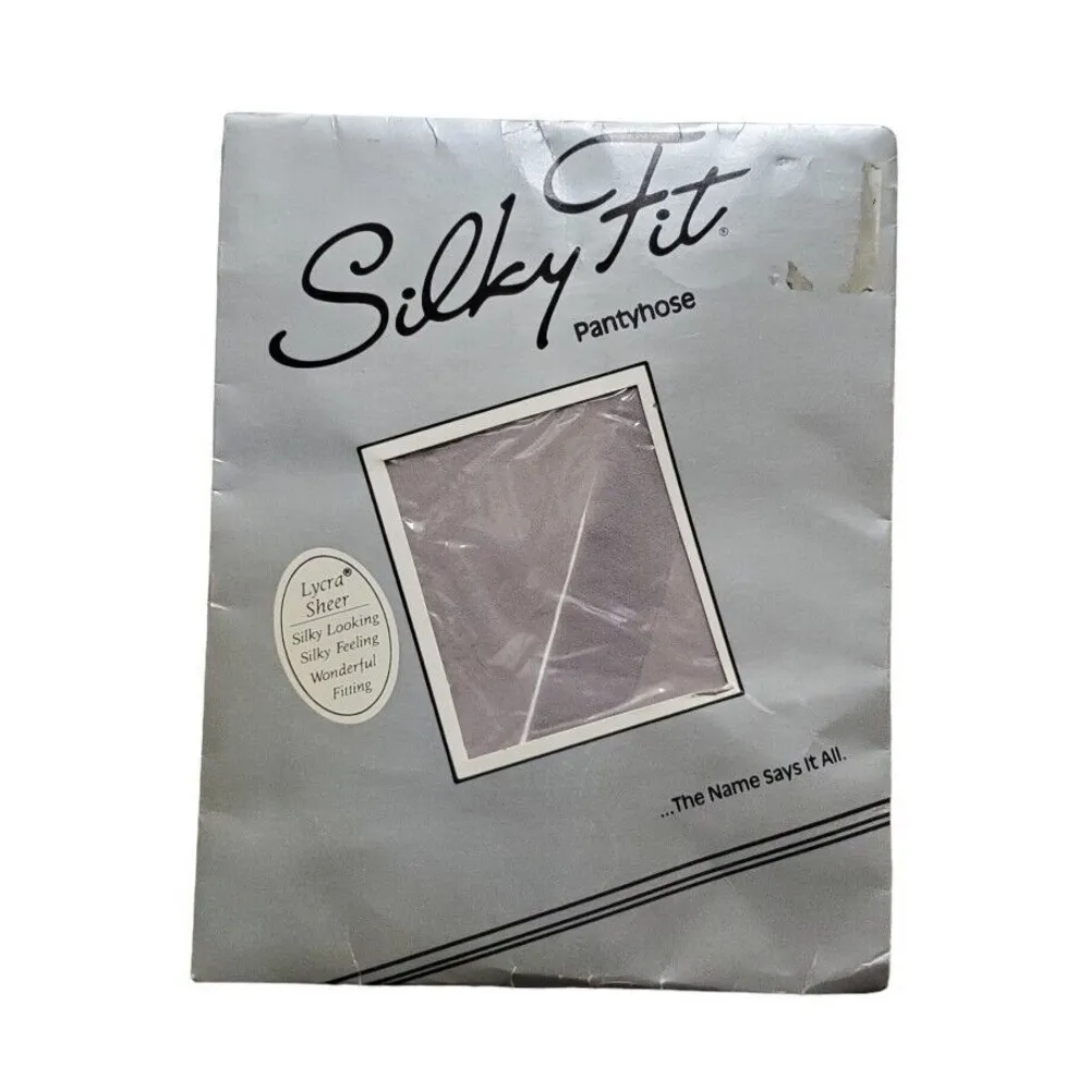 Vintage Silky Fit Regular Pantyhose Lycra Sheer New Old Stock NOS Women Size B - Image 4
