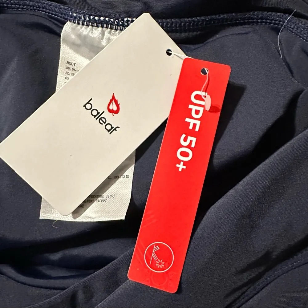 Baleaf women's size 3XL black bathing suit skort, nwt - Image 5