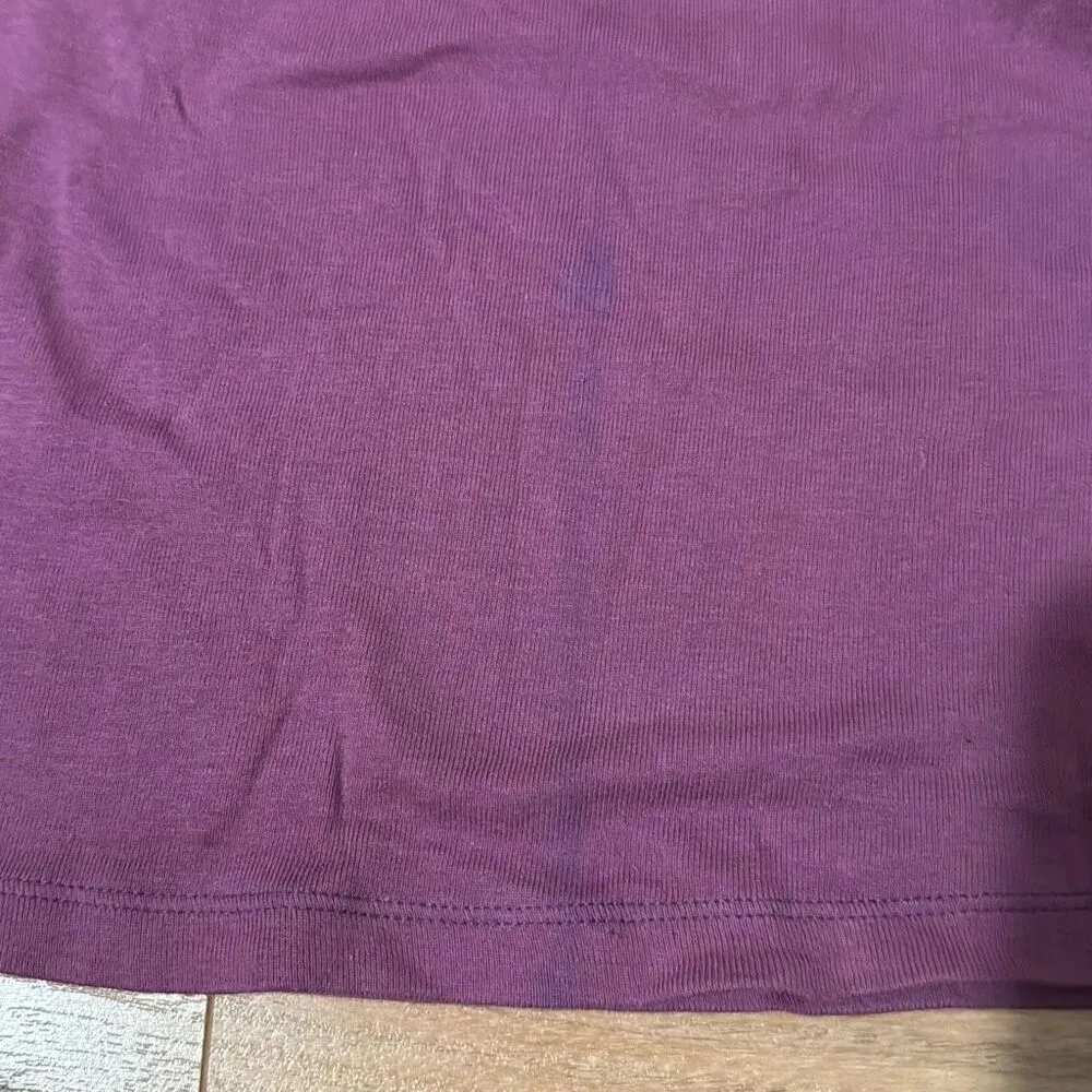 Vintage Victoria's Secret Purple Tank Top Size Small  Has super cute trim and so - Image 6