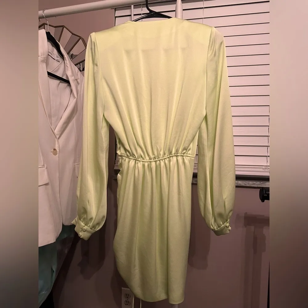 Jonathan Simkhai Justine Fluid Ruched Dress - Image 4