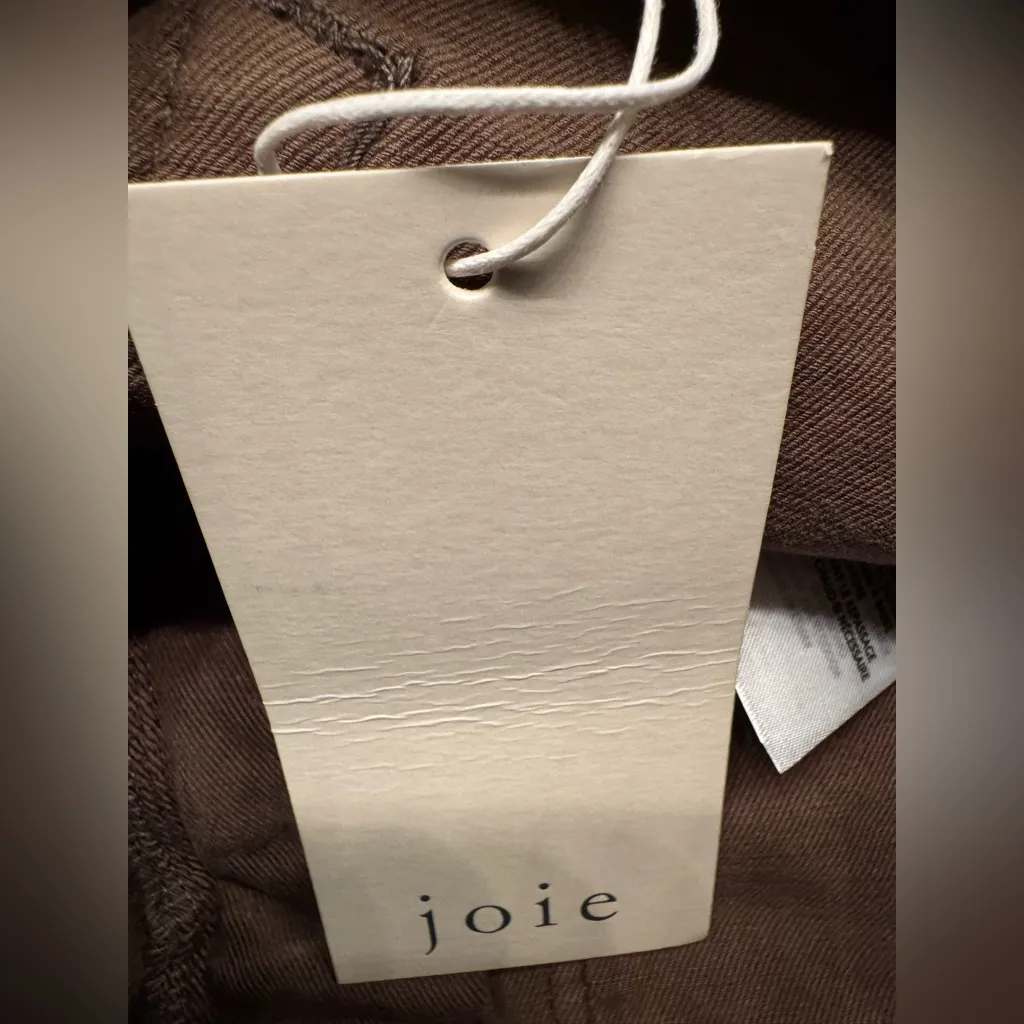 Joie Andira Patch-Pocket Skinny Pants Women’s Brown High-Waisted Pants Size 24 - Image 7