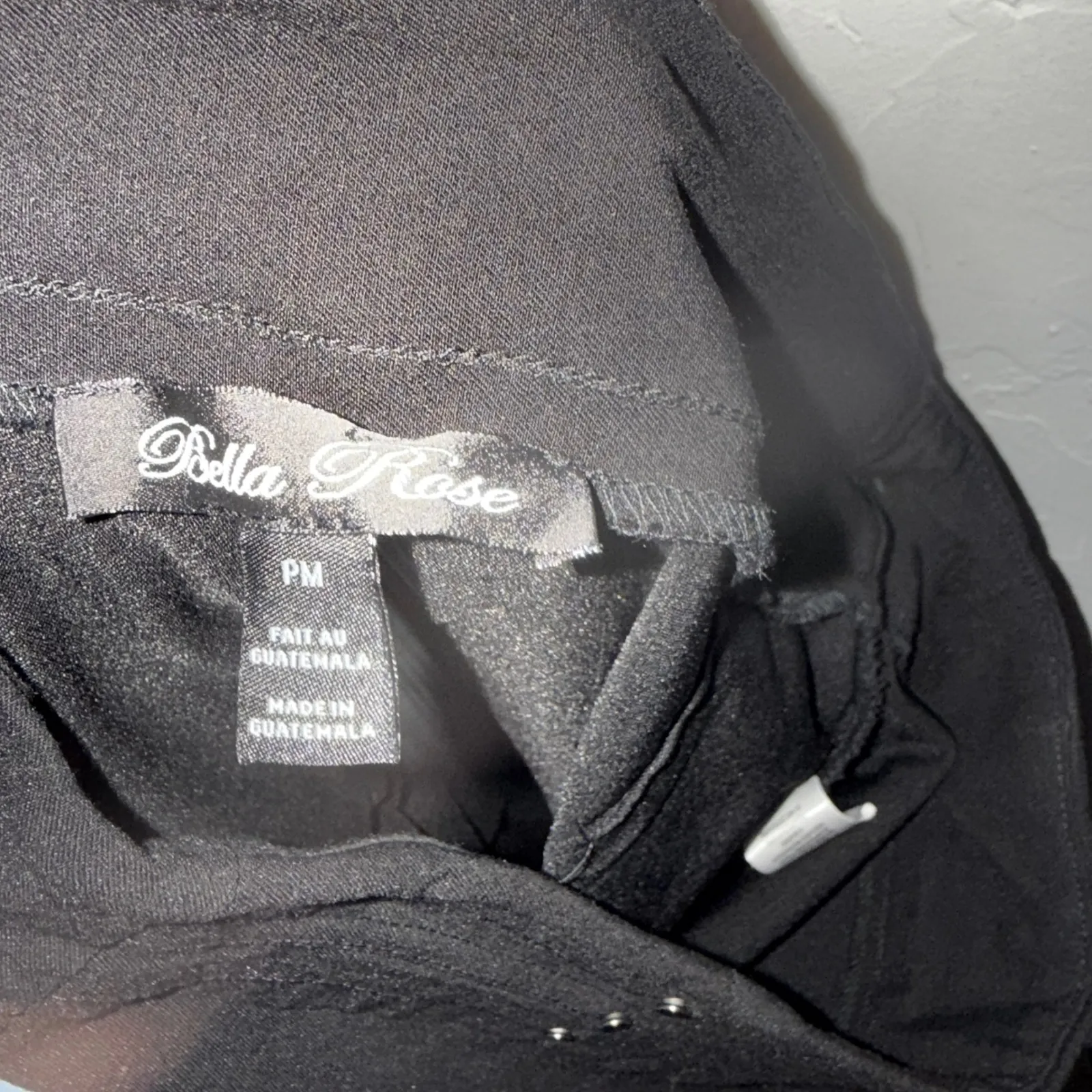 Bella Rose Y2k Black Career Dress Pants PM Office Siren Pull On Career Charmed Size undefined - Image 9