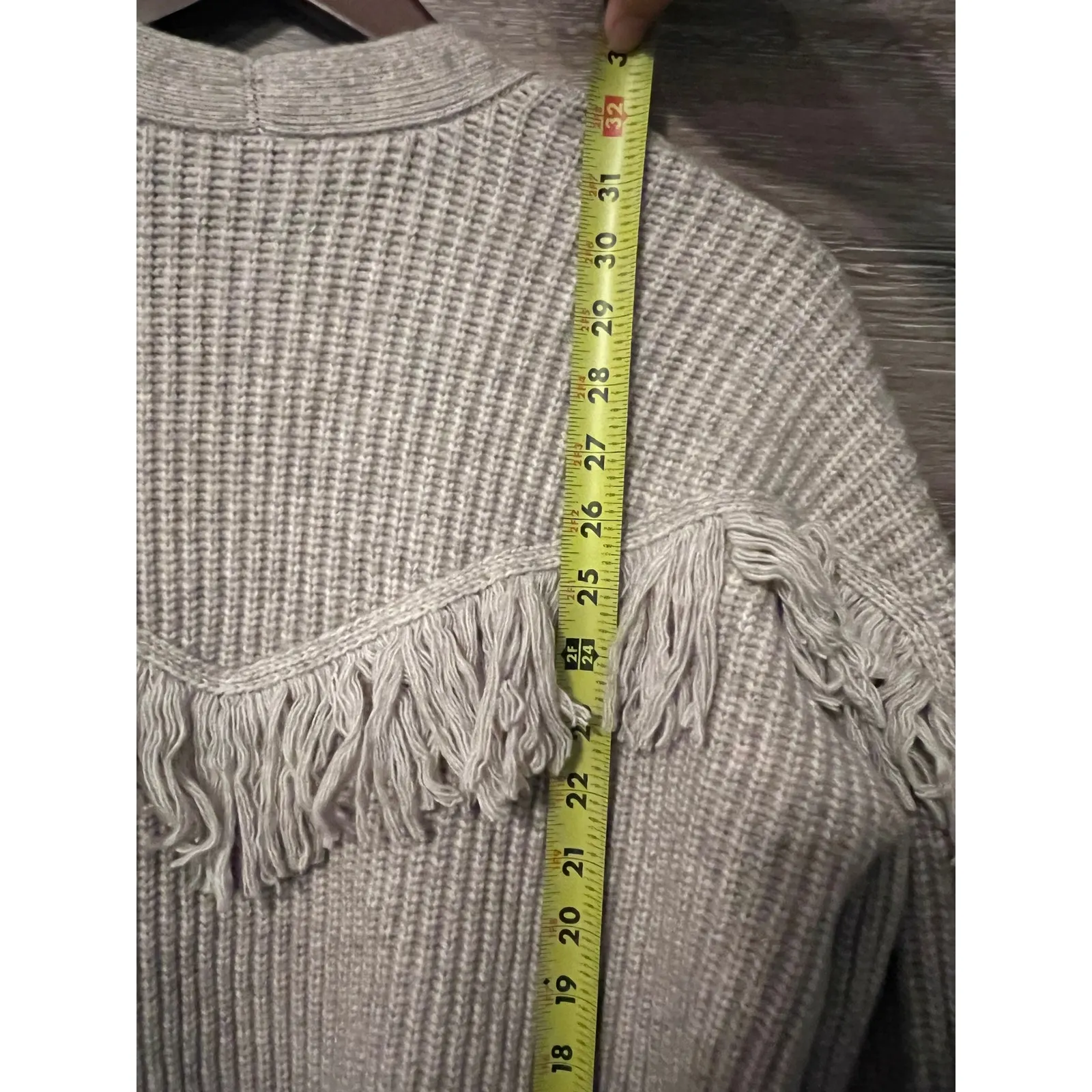 Tularosa Fringe Cardigan Sz Small Sweater Revolve Western Rodeo Fall wool Blend - Image 9