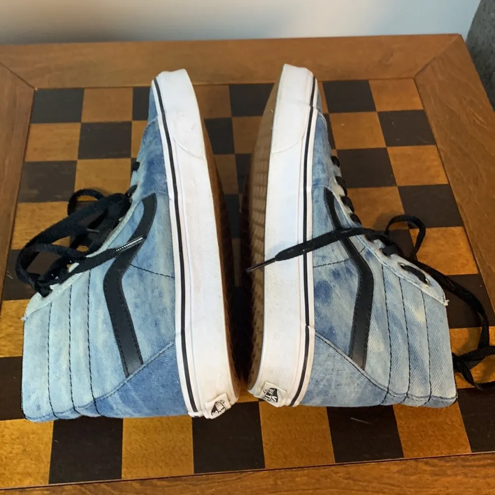 🚫SOLD🚫Vans Denim Patch Boots Size 8 Women’s - Image 5