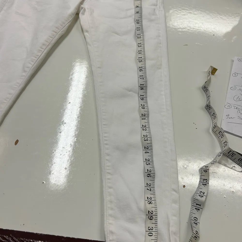 Ralph LaurenDenim supply, sorry no size but I did measure them. See photos White - Image 2