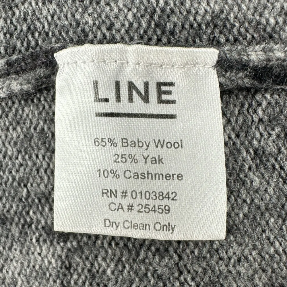 LINE | Large | Braden Thunder Grey Print Baby Wool - Image 7