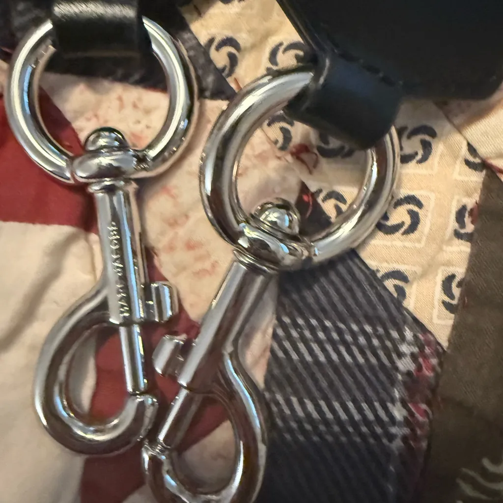 Marc Jacobs  Black and White bag Strap - Image 3