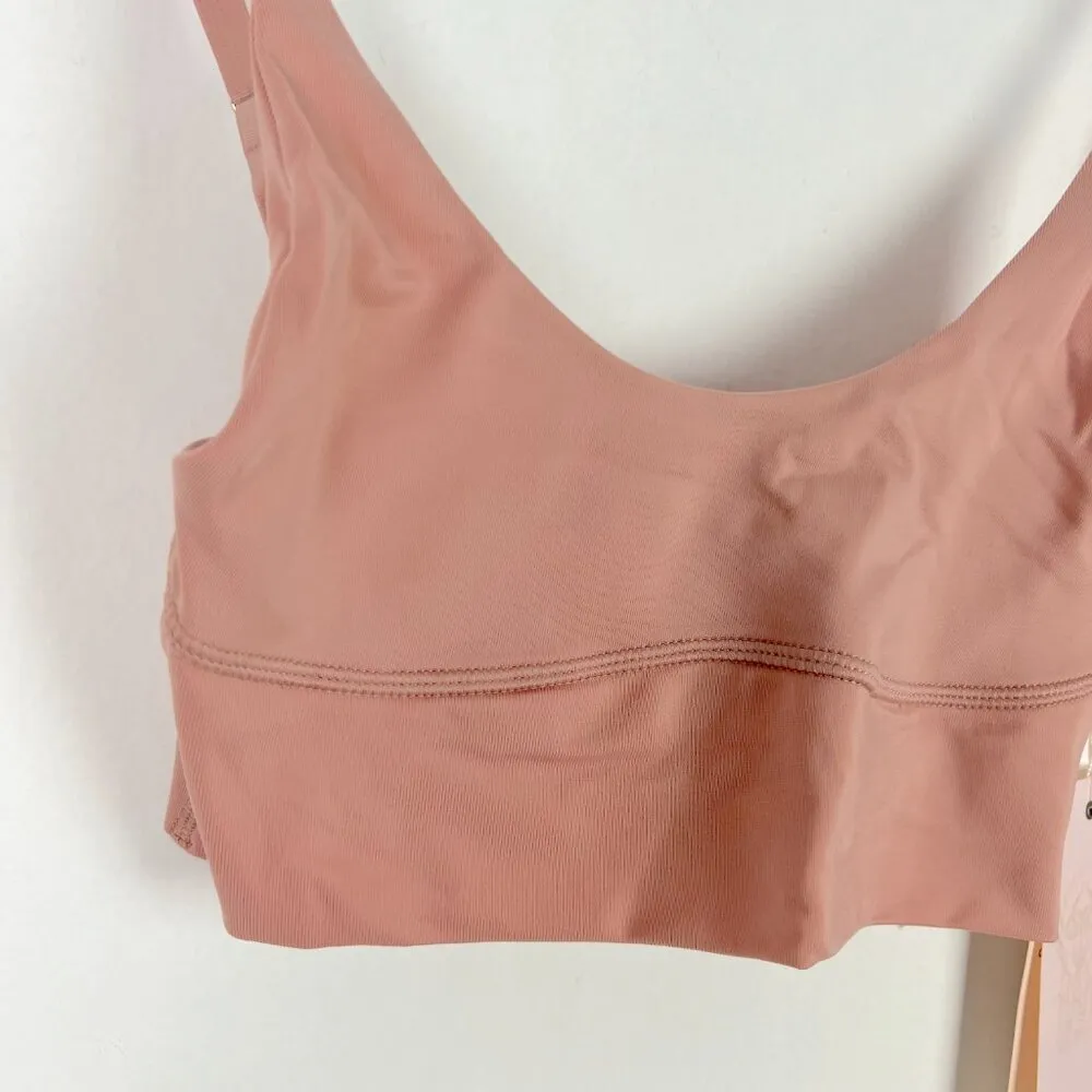NWT We Are Hah x Free People Cami BrHaH in Copper Rose Pink Size XS NEW - Image 3