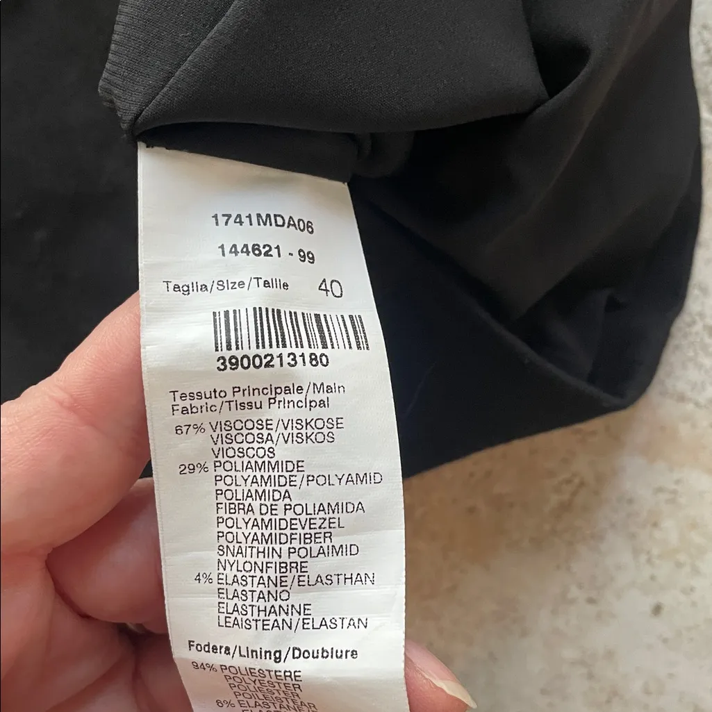 MSGM Lace Cut Out Mini Dress Blue Size 6 - Image 15