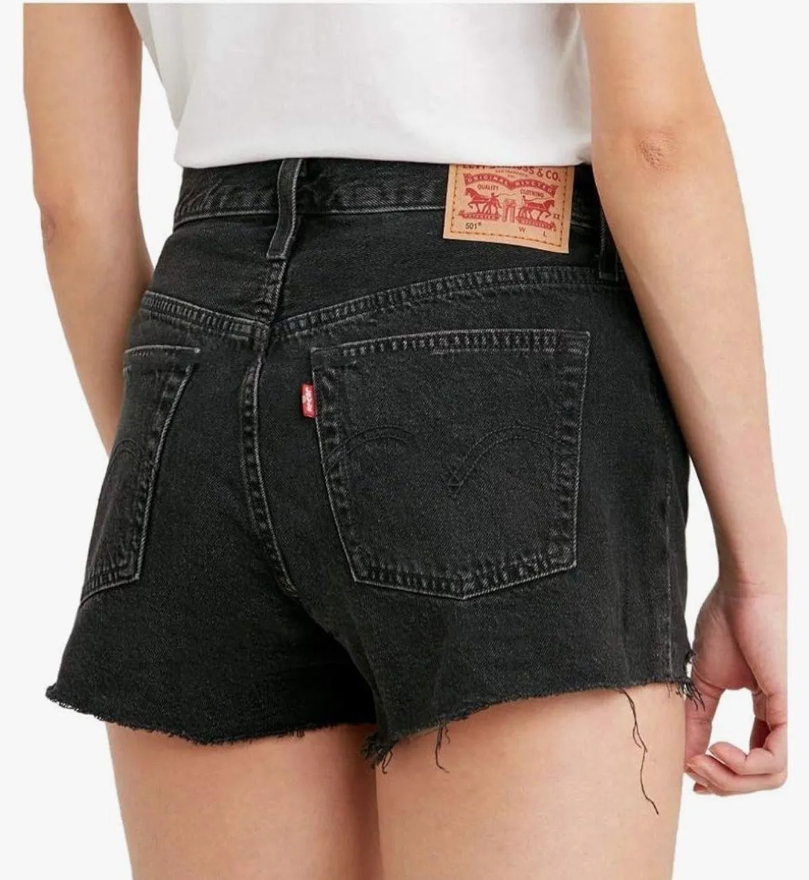 Levi’s 501 High-Waisted Shorts - Image 2