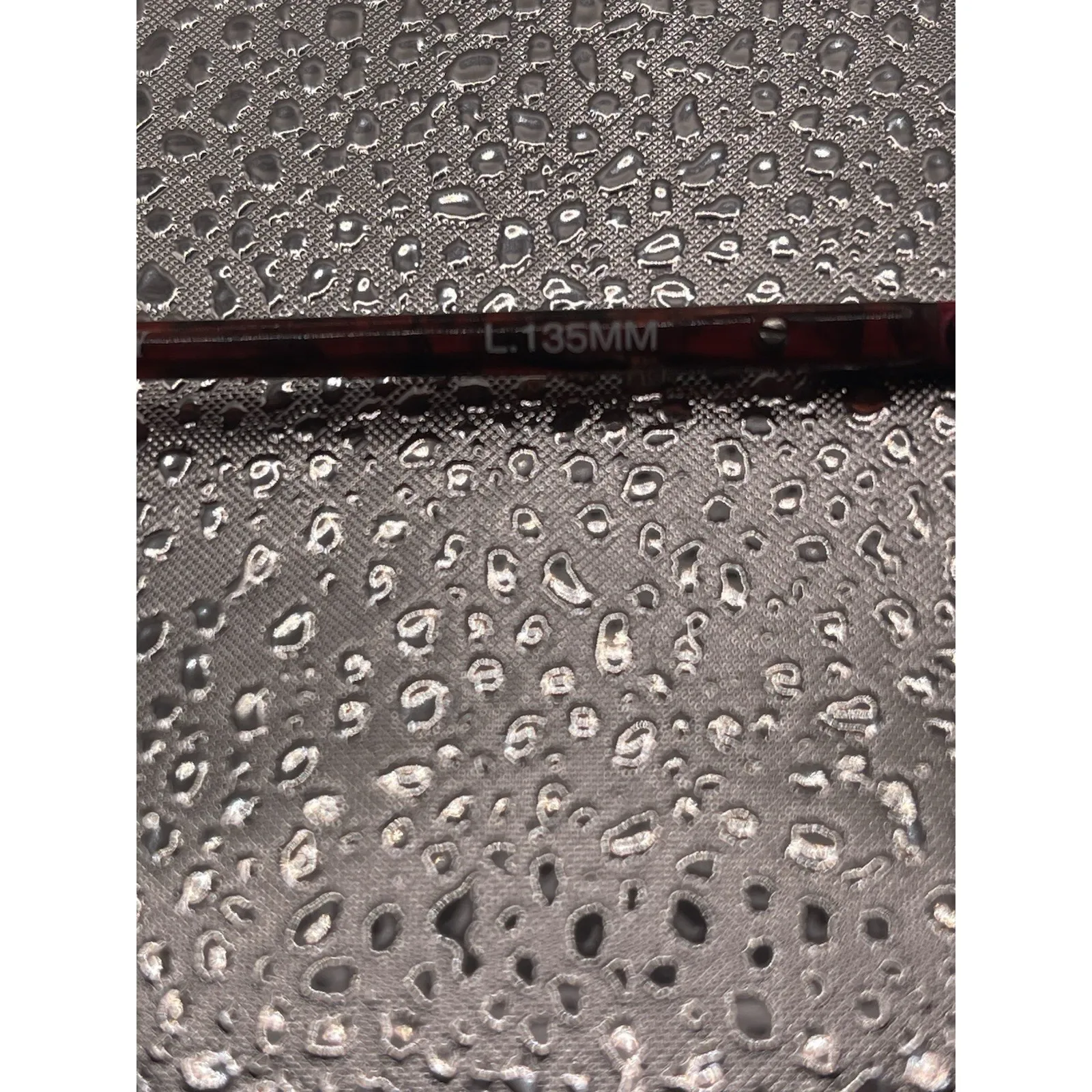 Ellen Tracy Eyeglasses Frames MONTERREY Wine Marble Cat Eye Full Rim 52-15-135 5 - Image 4