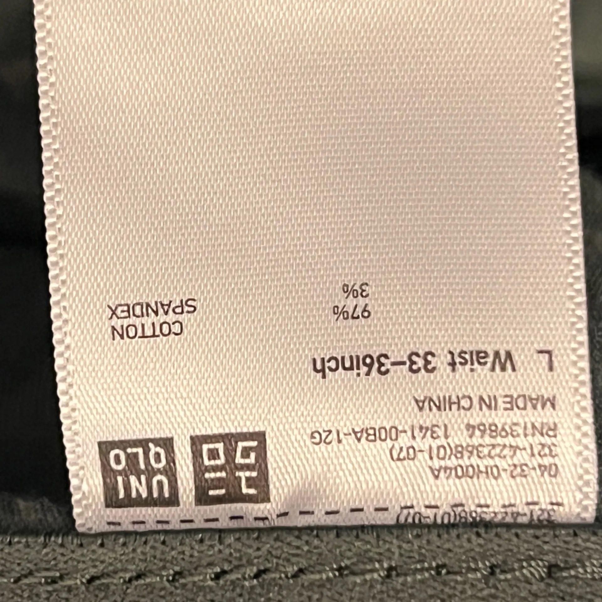 UNIQLO Women's Dark Gray Skinny Jeans Size L - Image 3