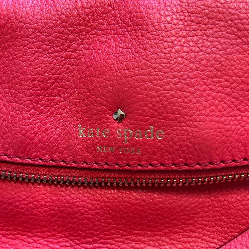 Kate Spade Hot Rose Leather Crossbody Bag - Image 3