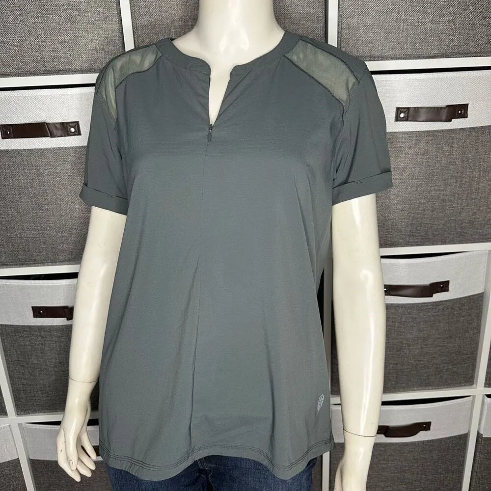 Indygena Lomo Shirt Grey Nephrite Size Large Gray - Image 4