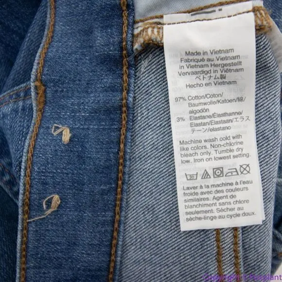 NEW Madewell Wilcrest Wash Distressed mid rise Skinny Jeans, 25‎ - Image 15