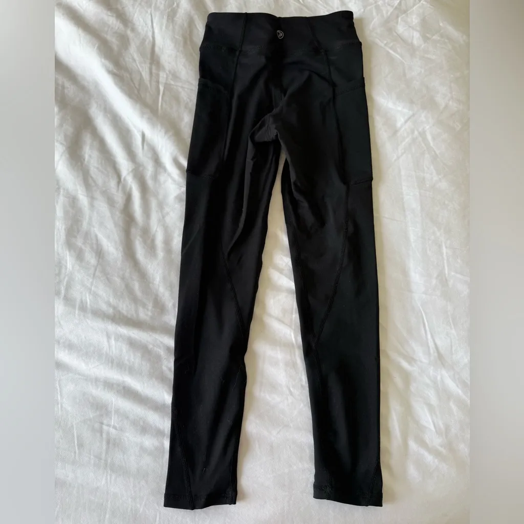 Savvi Black leggings with pockets - Image 3