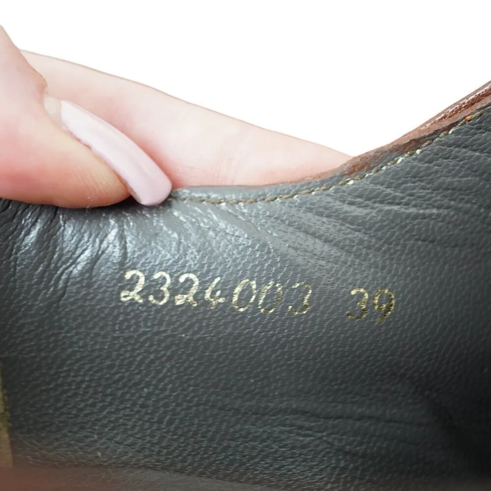 Alberto Moretti Womens Brown Italian Leather Lace - Image 10