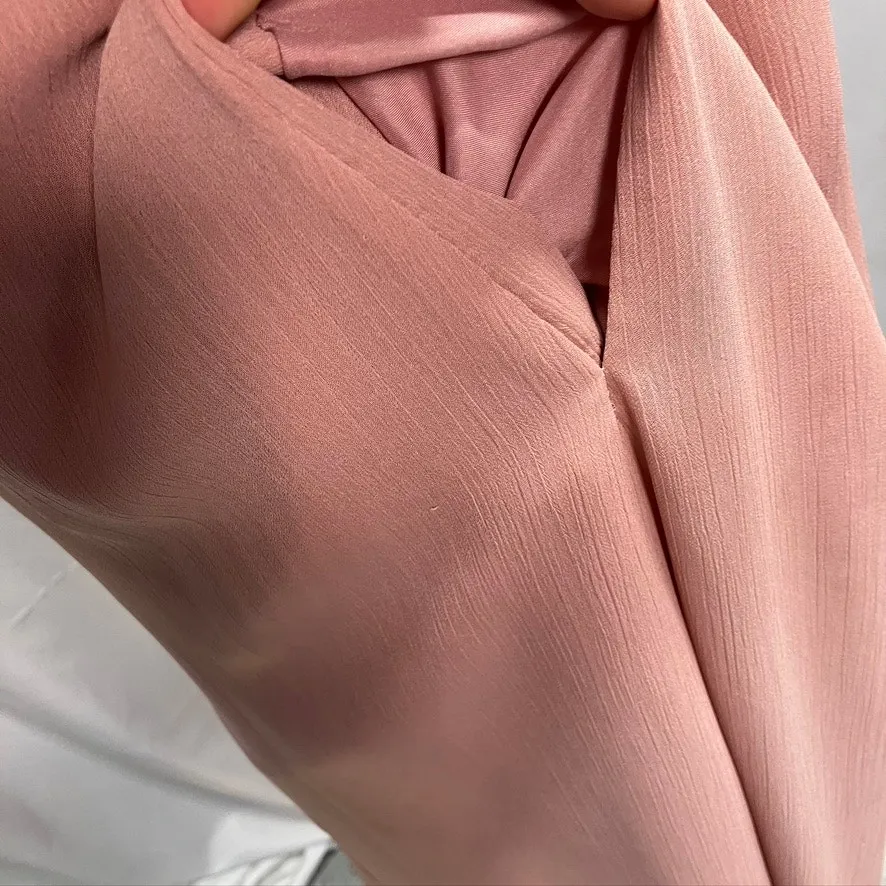 Azazie Rebecca Bridesmaid Dress Dusty Rose Pink Custom Size Womens Wedding Prom‎ - Image 7