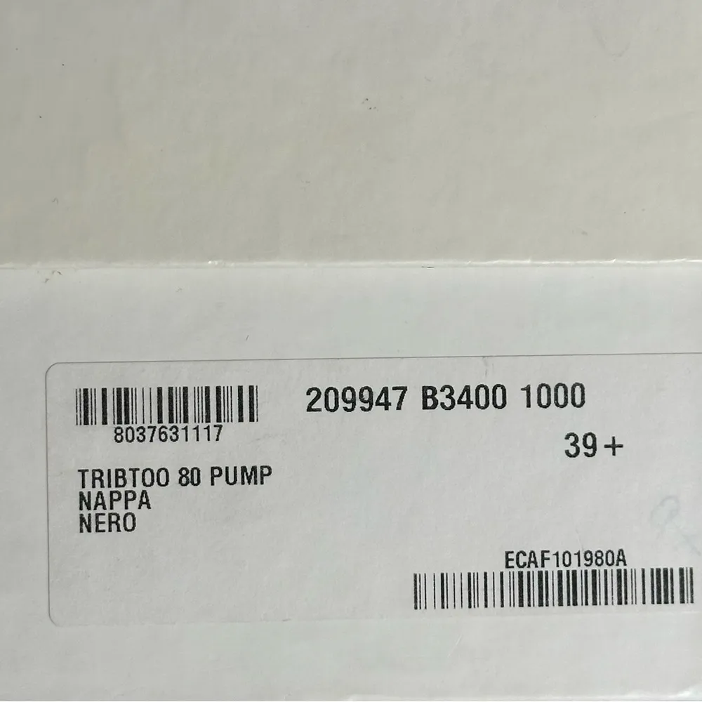 Yves Saint Laurent YSL Size 39.5 8.5 Black Leather Tribtoo Platform Pumps Heels - Image 11