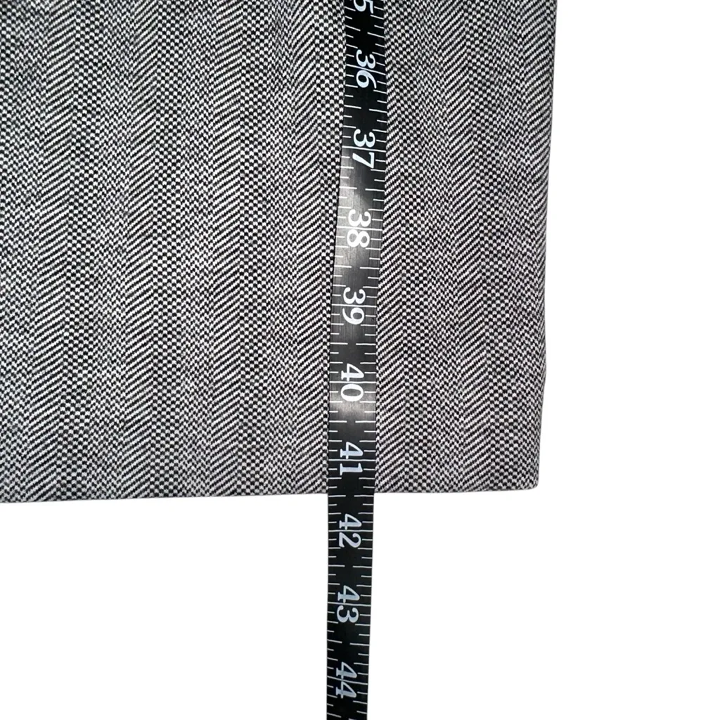 MM Lafleur Masha 3.0 Jacquard Virgin Wool Blend Knee Length Gray Dress 8 - Image 8